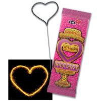 Сердечко Бенгальские огни фигурные купить в Сольвычегодске | solvychegodsk.salutsklad.ru