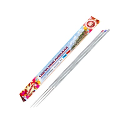 Триколор 300 мм. Бенгальские огни цветные купить в Сольвычегодске | solvychegodsk.salutsklad.ru