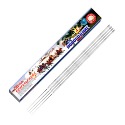 Новогодние 300-4 мм. Бенгальские огни купить в Сольвычегодске | solvychegodsk.salutsklad.ru
