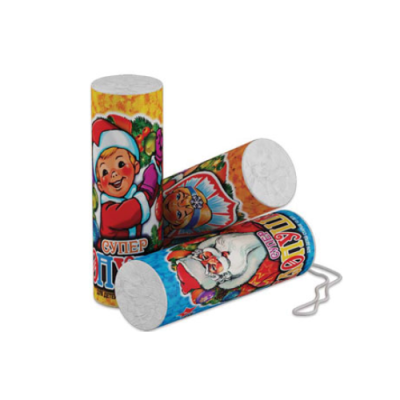 Супер с серпантином Хлопушки купить в Сольвычегодске | solvychegodsk.salutsklad.ru