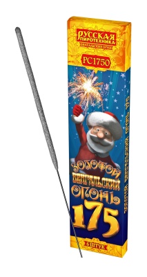 Золотой 175 мм. Бенгальские огни купить в Сольвычегодске | solvychegodsk.salutsklad.ru