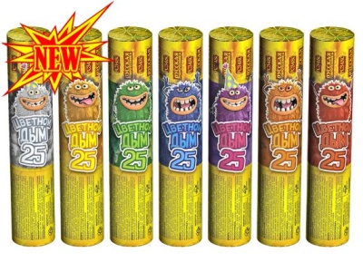 Цветной дым 25 Цветной дым купить в Сольвычегодске | solvychegodsk.salutsklad.ru